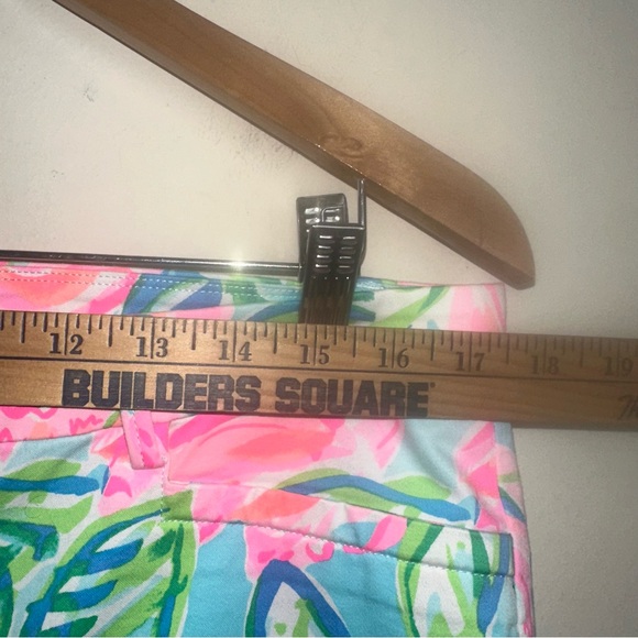 Lilly Pulitzer Kelly High Rise Skinny Ankle Pant Totally Blossom Women’s Size 14 - Picture 7 of 9